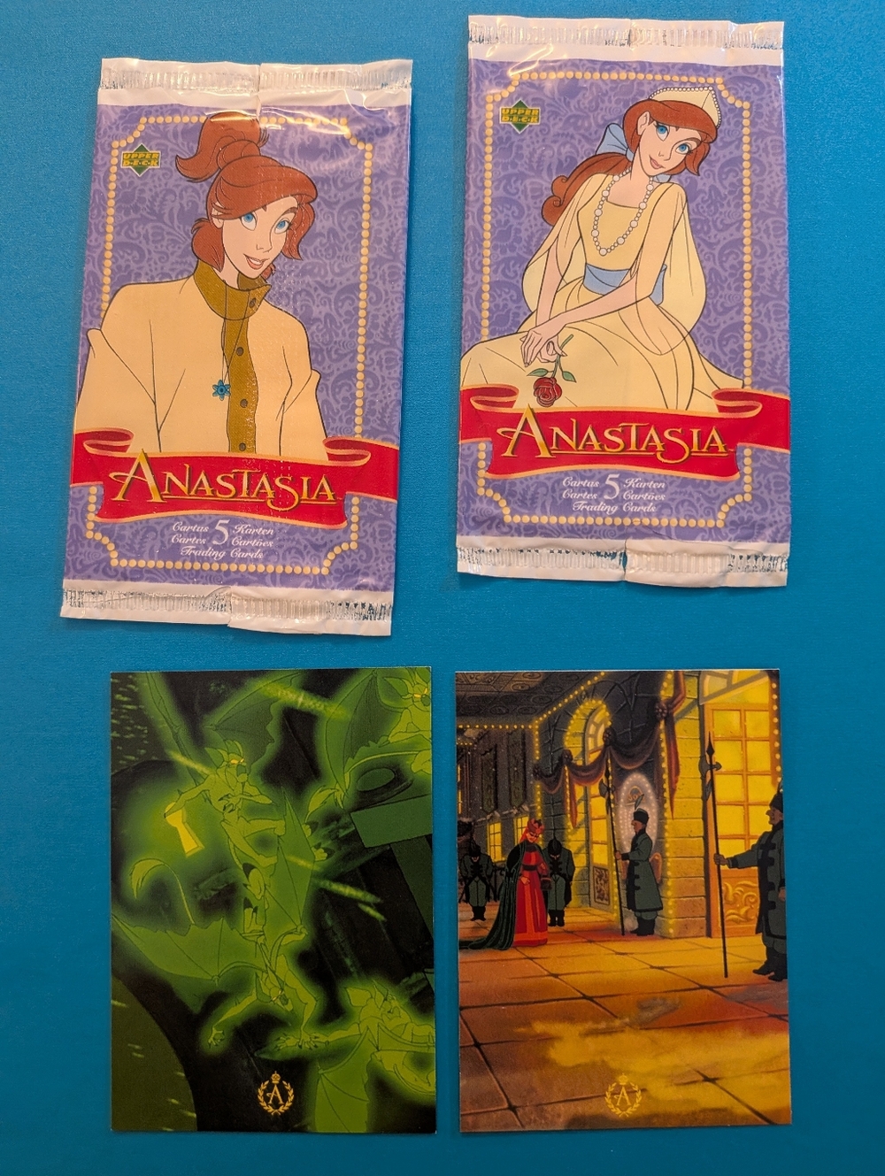 Anastasia Trading Card Cards